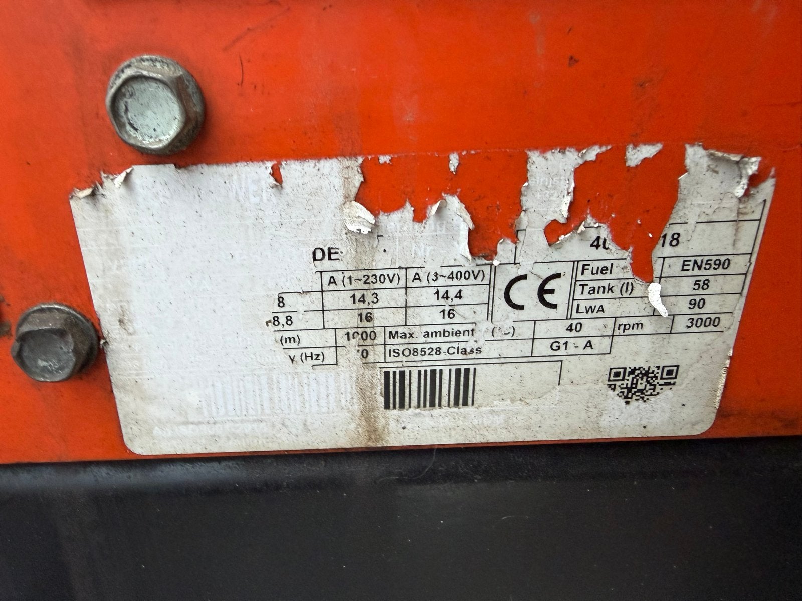 New Boy EPS113TDE Kubota Stille Aggregaat 11 kVA / 400V, Ophalen, Europower, V, V