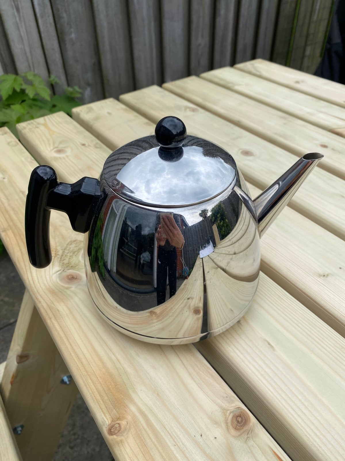 Bredemeijer theepot, Huis en Inrichting, Keuken | Potten en Pannen, Ophalen of Verzenden, Gebruikt, Overige materialen, Pot, Bus of Blik