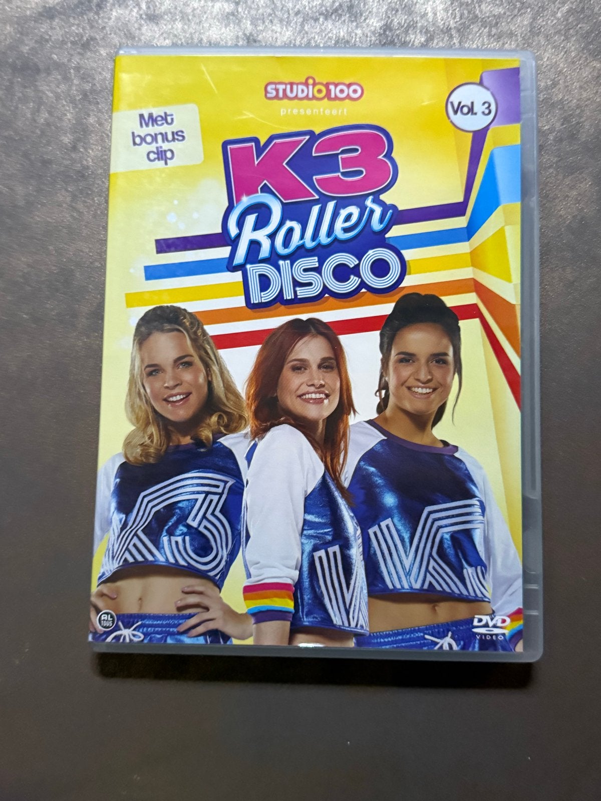K3 Roller Disco Vol. 3 DVD - Met bonusclip, Alle leeftijden, Nederlands, Familie, Film