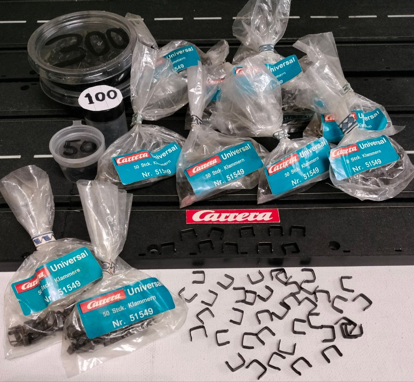 Carrera Universal racebaan NIEUWE baanhaakjes baanklemmetjes, Ophalen of Verzenden, Nieuw, Elektrisch, Carrera