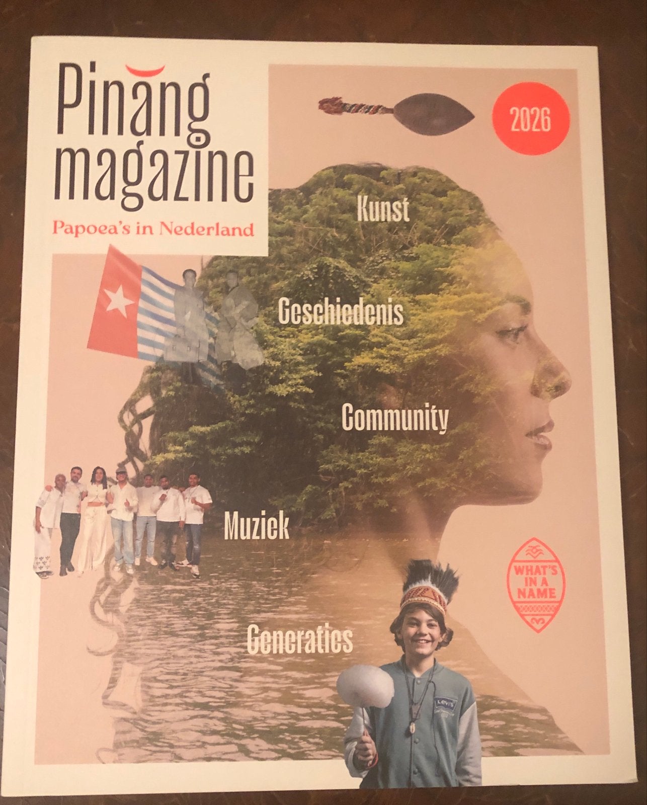 Pinang Magazine - Papoea's in Nederland (2020), Ophalen of Verzenden, Zo goed als nieuw, Glossy