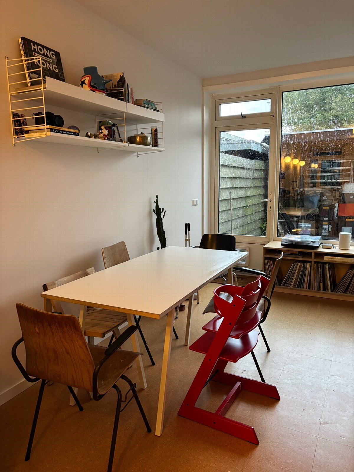 Hay Loop tafel in goede conditie, Overige houtsoorten, Gebruikt, Scandinavisch, Vijf personen of meer