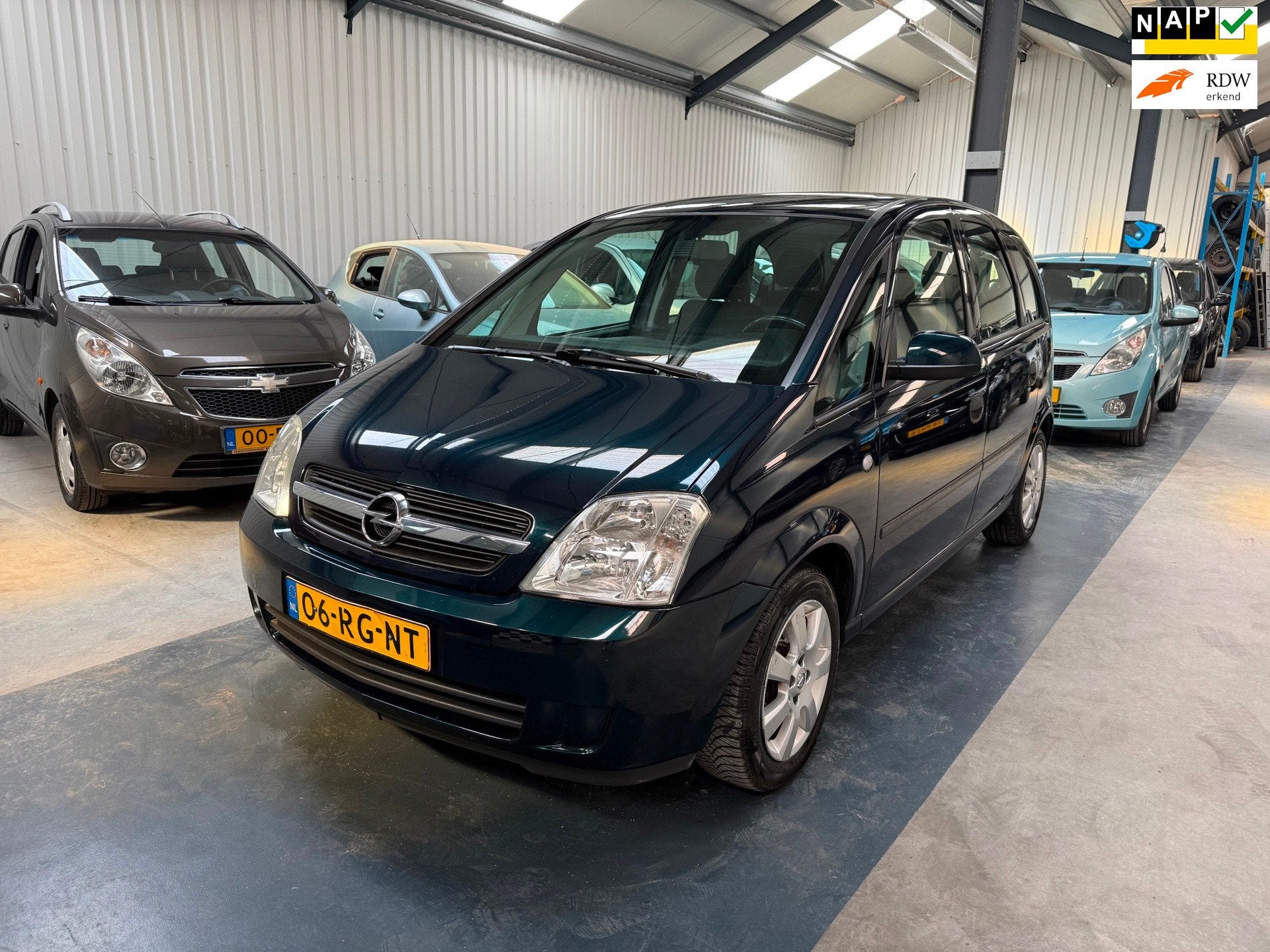 Opel Meriva 1.6-16V Maxx Cool AUTOMAAT/AIRCO/NAP/APK, Dealer onderhouden, 101 pk, Gebruikt, 4 cilinders