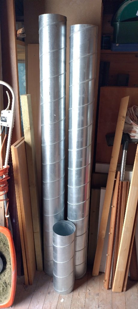 150mm spirobuis, Overige materialen, Overige typen, Nieuw, Ophalen of Verzenden