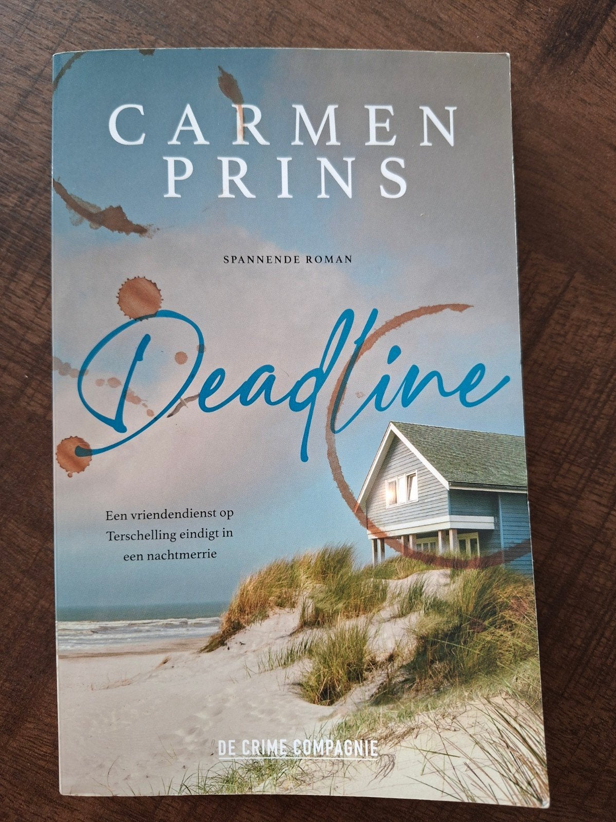 Deadline - Carmen Prins (Spannende Roman), Boeken, Ophalen of Verzenden, Zo goed als nieuw, Carmen Prins, Nederland