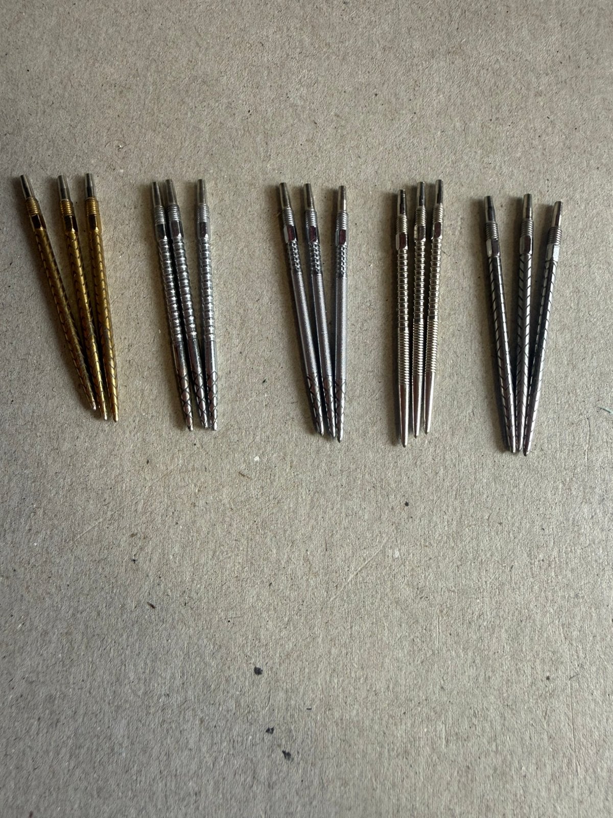 5 setjes 40 mm target swiss points, Ophalen of Verzenden, Nieuw, Pijlen