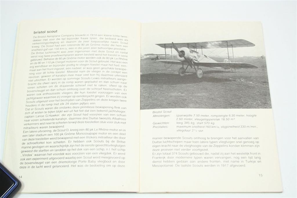 Gevechtsvliegtuigen 14-18 Deel 1 — B. van der Klaauw, Gebruikt, Schaalmodel, -, -