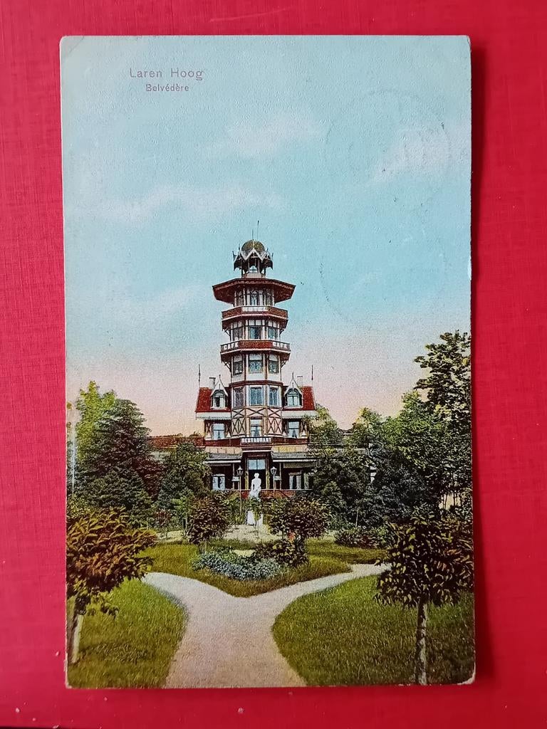 Ansichtkaart Laren Hoog, Ophalen of Verzenden, Voor 1920, Noord-Holland