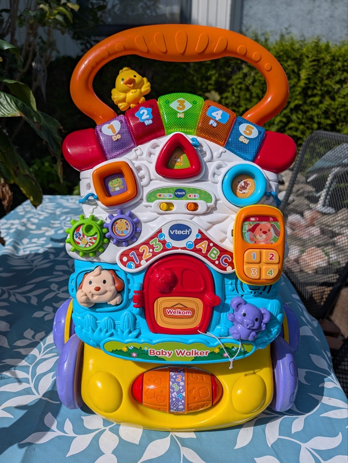 V-Tech Baby Walker - Loopwagen met instelbare wielen, Kinderen en Baby's, Speelgoed | Babyspeelgoed, Ophalen, Zo goed als nieuw