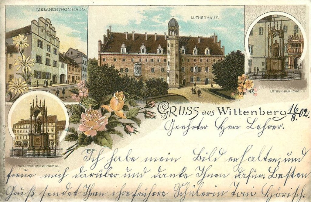 379-120-011 Wittenberg Litho, Verzenden, Voor 1920, Duitsland