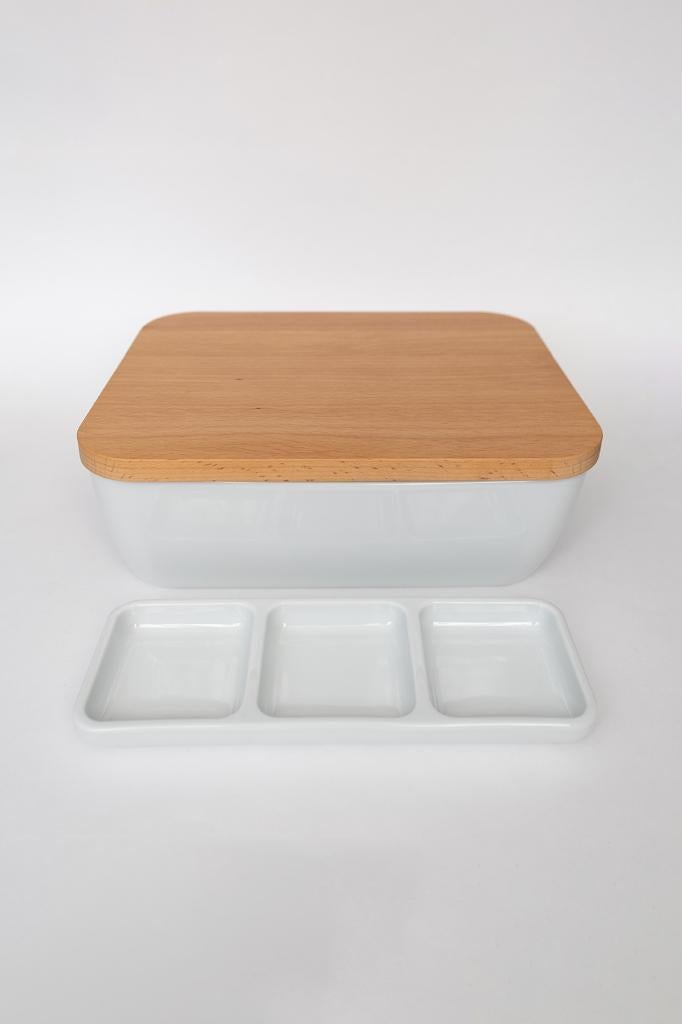 Brabantia Broodset (Nieuw), Nieuw, Ophalen of Verzenden, Schaal of Schalen, Effen