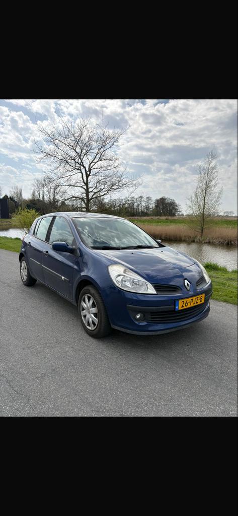 Renault Clio 1.6 16V 82KW Dyncmf 5-DRS E4 2006 Blauw, Voorwielaandrijving, Zwart, 4 cilinders, Blauw
