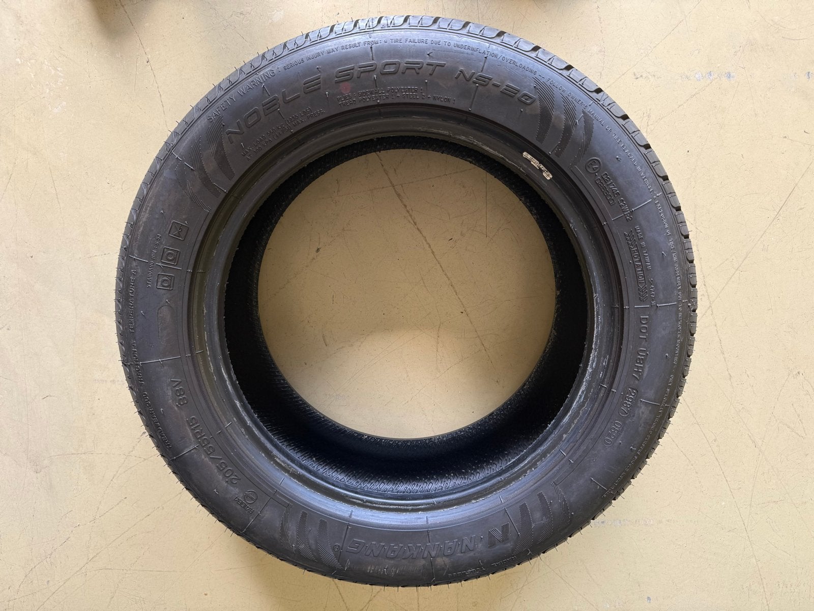 205/55R15 set BMW E30 Nankang Noble Sport NS-20, Ophalen, Gebruikt, 15 inch, 205 mm