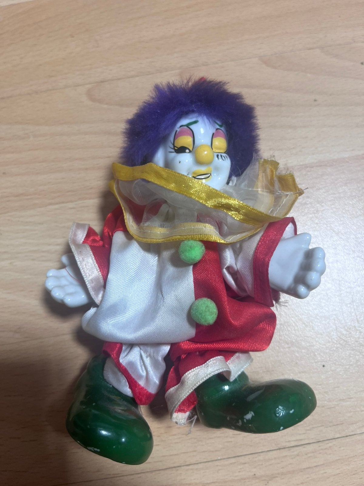 Poppetjes met kersmiek hoofd, Ophalen, Zo goed als nieuw