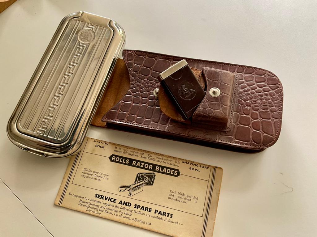 Rolls razor scheermes incl reserve mes, Ophalen of Verzenden