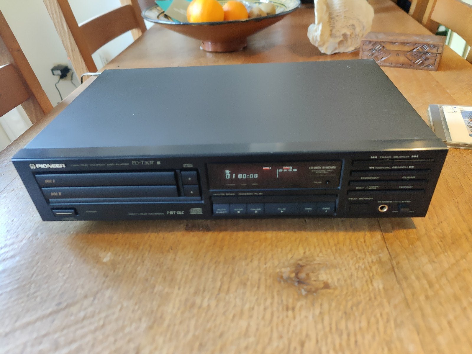 pioneer  Pd -T 307 twinload cd speler, Ophalen of Verzenden, Gebruikt, Pioneer, Wisselaar
