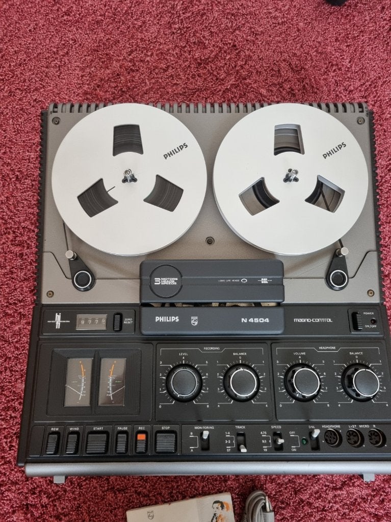 Philips reel to reel tapedeck N4504, Ophalen, Bandrecorder