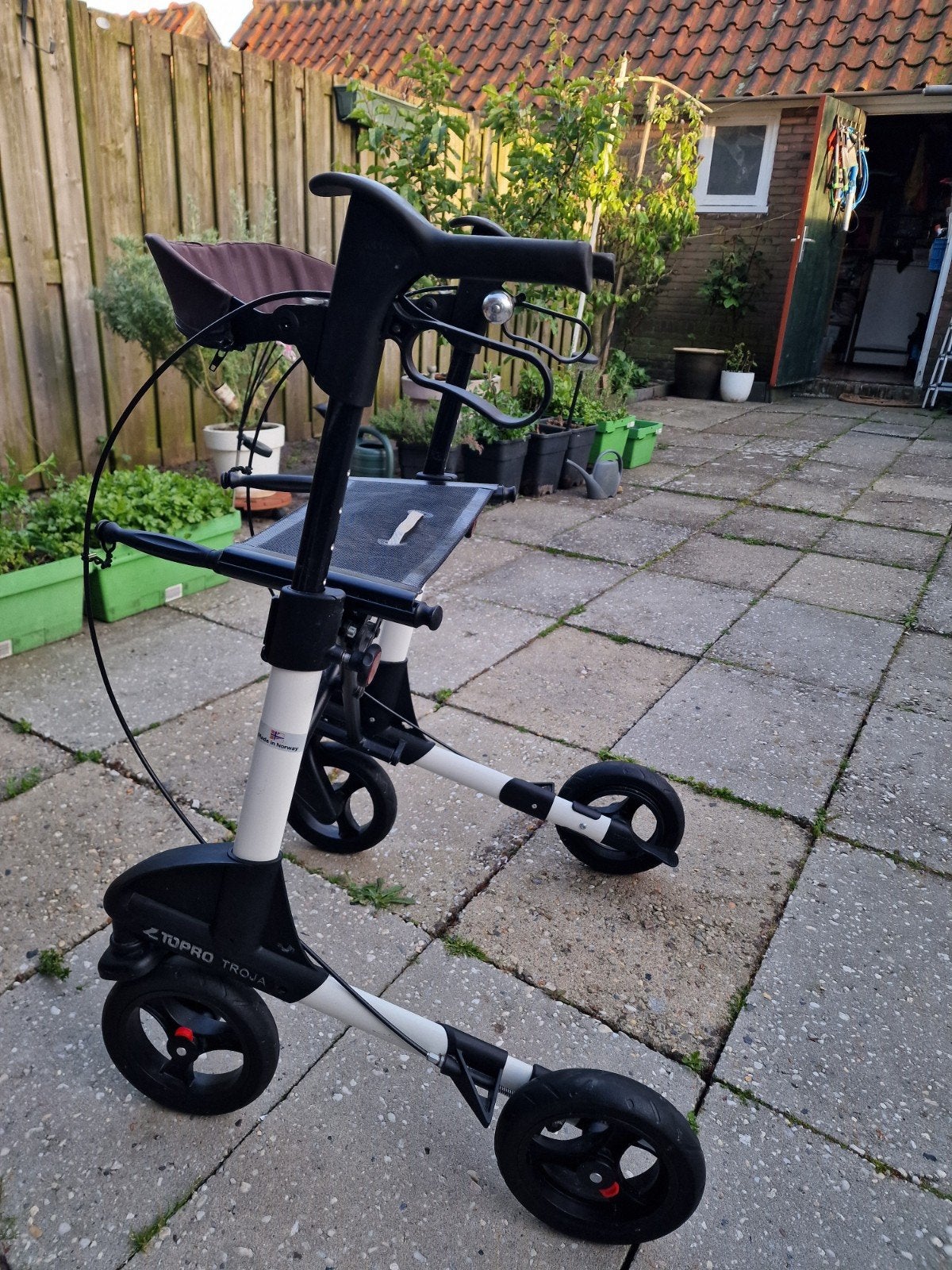 Mooie tpro troja rollator, Ophalen of Verzenden, Lichtgewicht