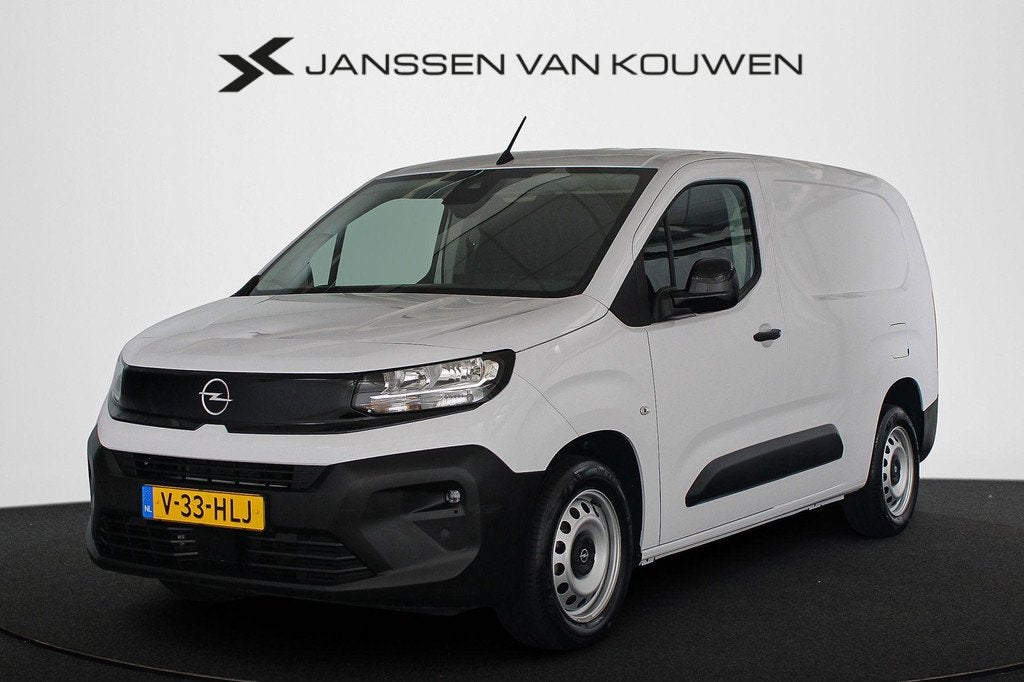 Opel Combo 1.5 BlueHDi 100 S&S L2 Apple CarPlay Stoel-Stuur-, Auto's, Bestelauto's, Voorwielaandrijving, Stof, Euro 6, 4 cilinders
