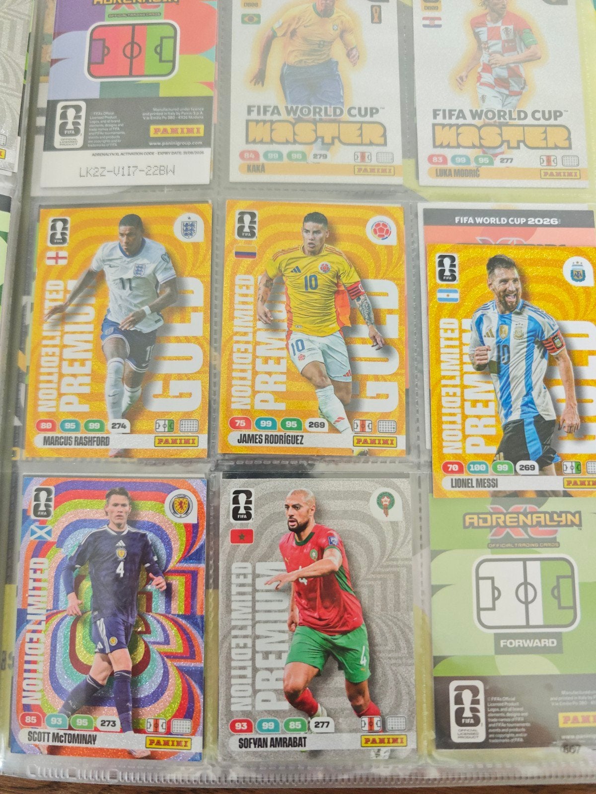Limited Edition Premium WK 2026 Panini Adrenalyn Voetbal, Ophalen of Verzenden