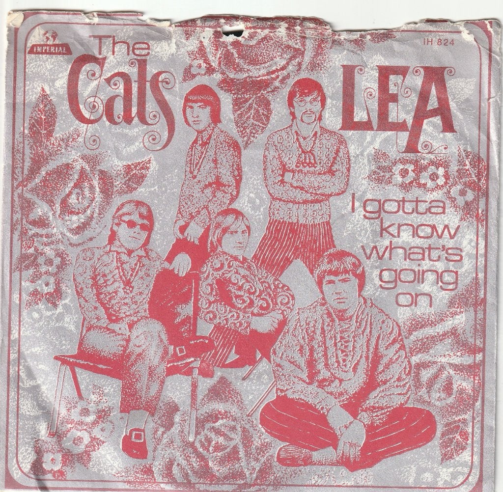Cats - Lea - I Gotta Know What's Going On- Nederbeat 60s, Ophalen, Gebruikt, Pop