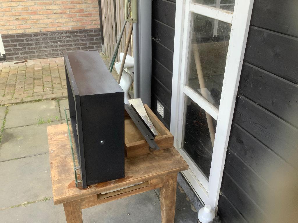 Sfeerhaard, Huis en Inrichting, Ophalen of Verzenden, Zo goed als nieuw, Vrijstaande haard, Overige soorten
