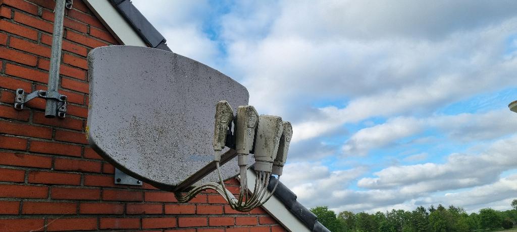 Visiosat BIsatellite  Schotel, Audio, Tv en Foto, Schotelantennes, Ophalen, Gebruikt, (Schotel)antenne, Overige merken