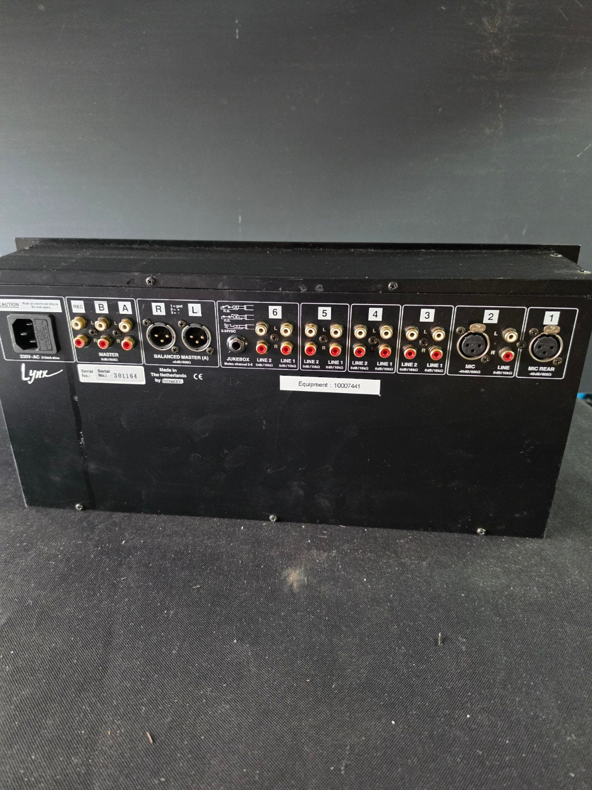 dateq lynx, Muziek en Instrumenten, Mengpanelen, Ophalen, Gebruikt, 5 tot 10 kanalen