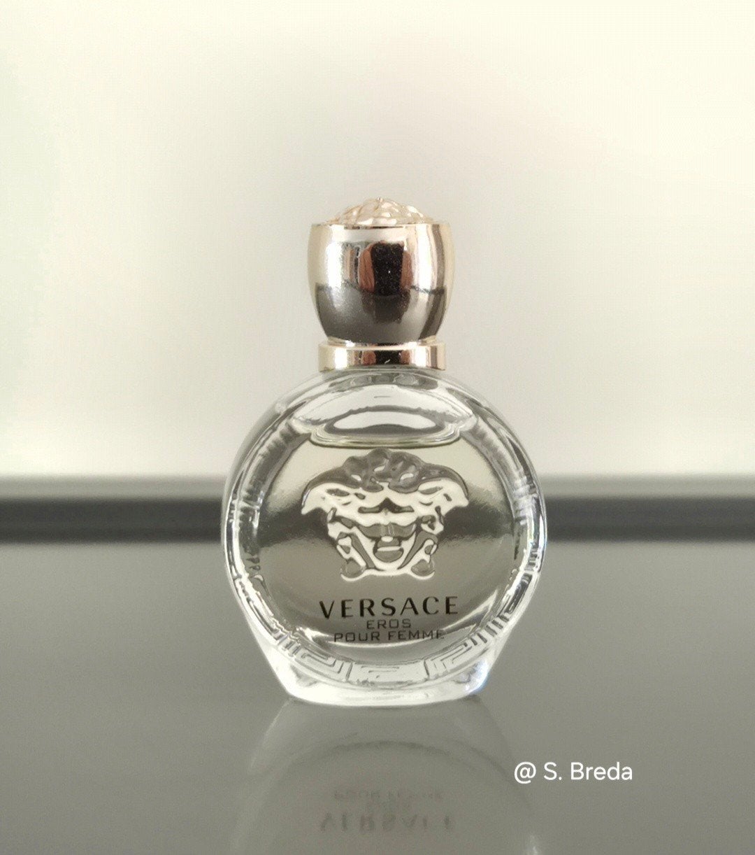 Versace - Eros pour Femme - volle miniatuur, Ophalen of Verzenden, Zo goed als nieuw, Miniatuur, Gevuld
