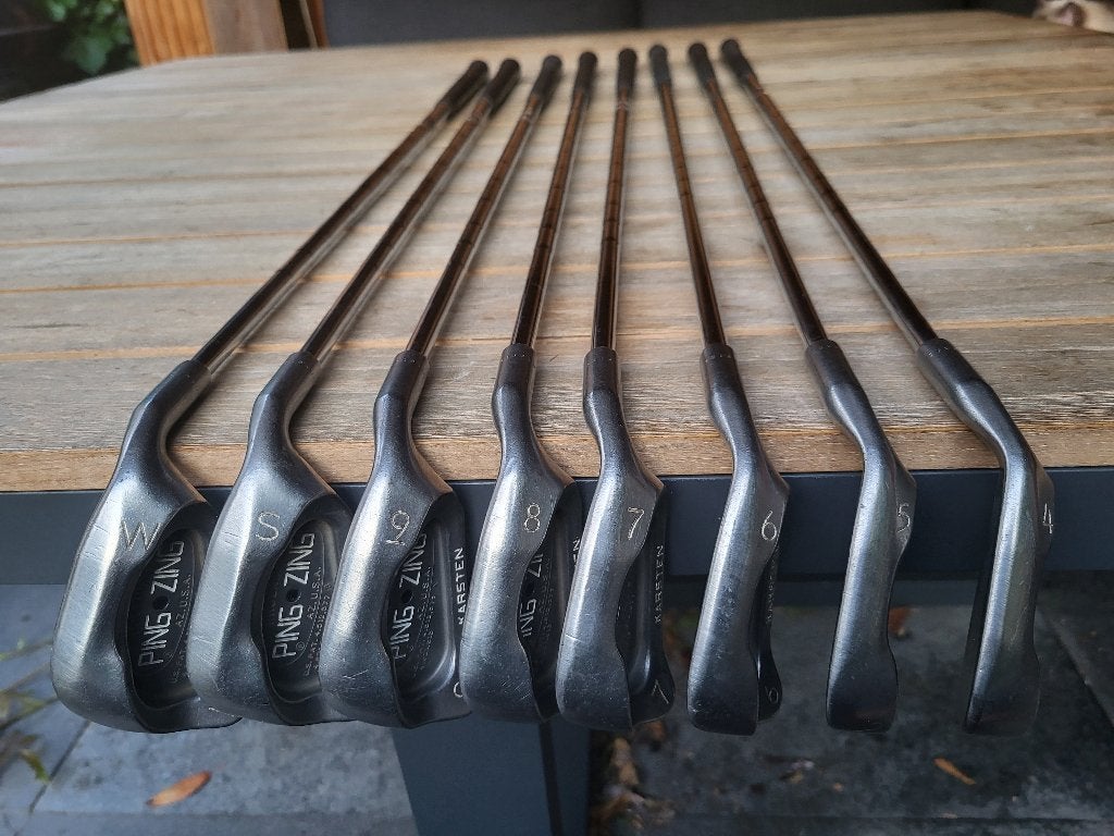 PING Zing Black Dot ijzerset 4 t/m SW – stalen shafts, Sport en Fitness, Golf, Ophalen of Verzenden, Gebruikt, Set, Ping
