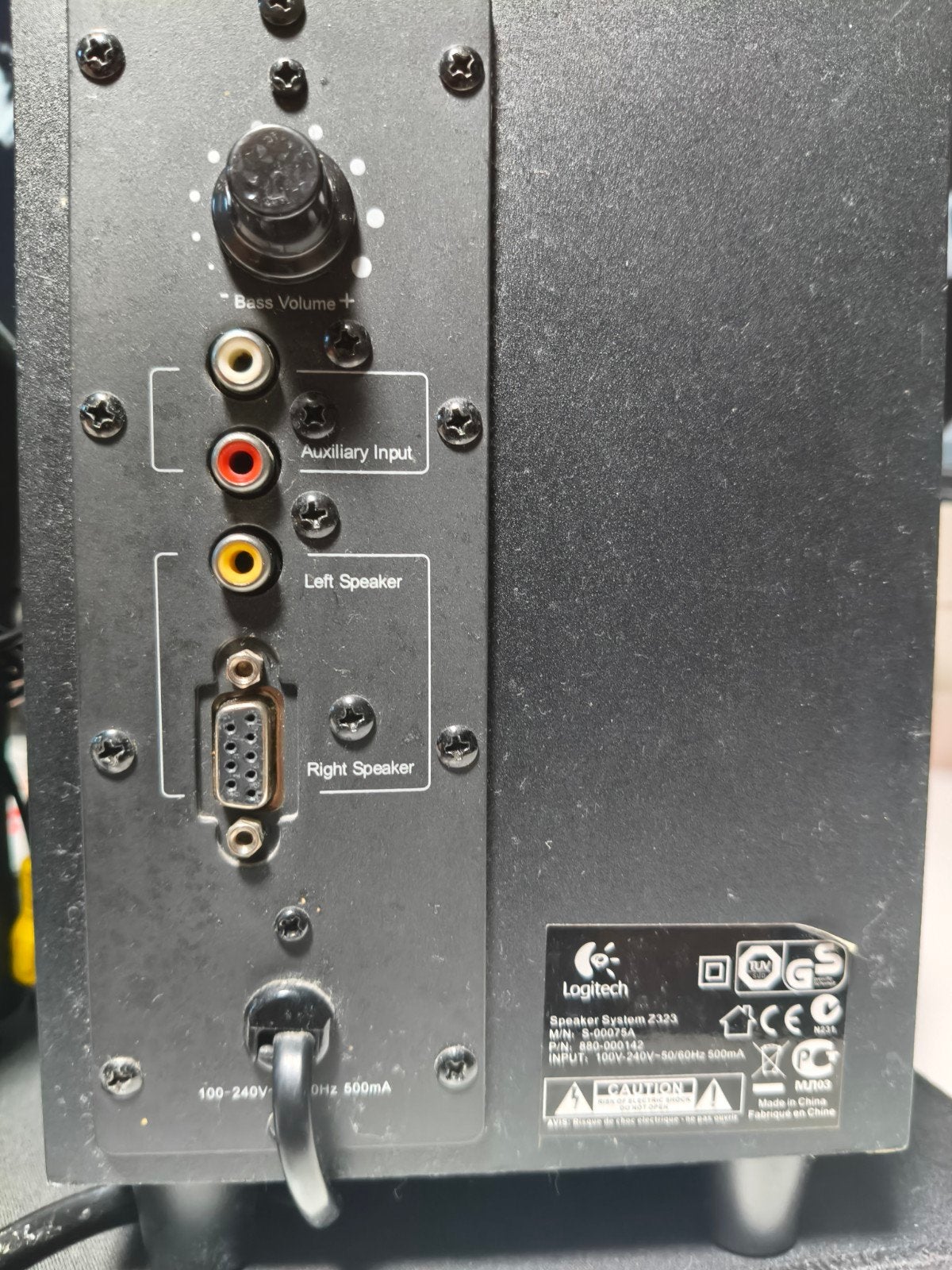 Logitech Z323 PC Speakers met Subwoofer, Ophalen, Gebruikt, Audiokanaal 2.1, Logitech