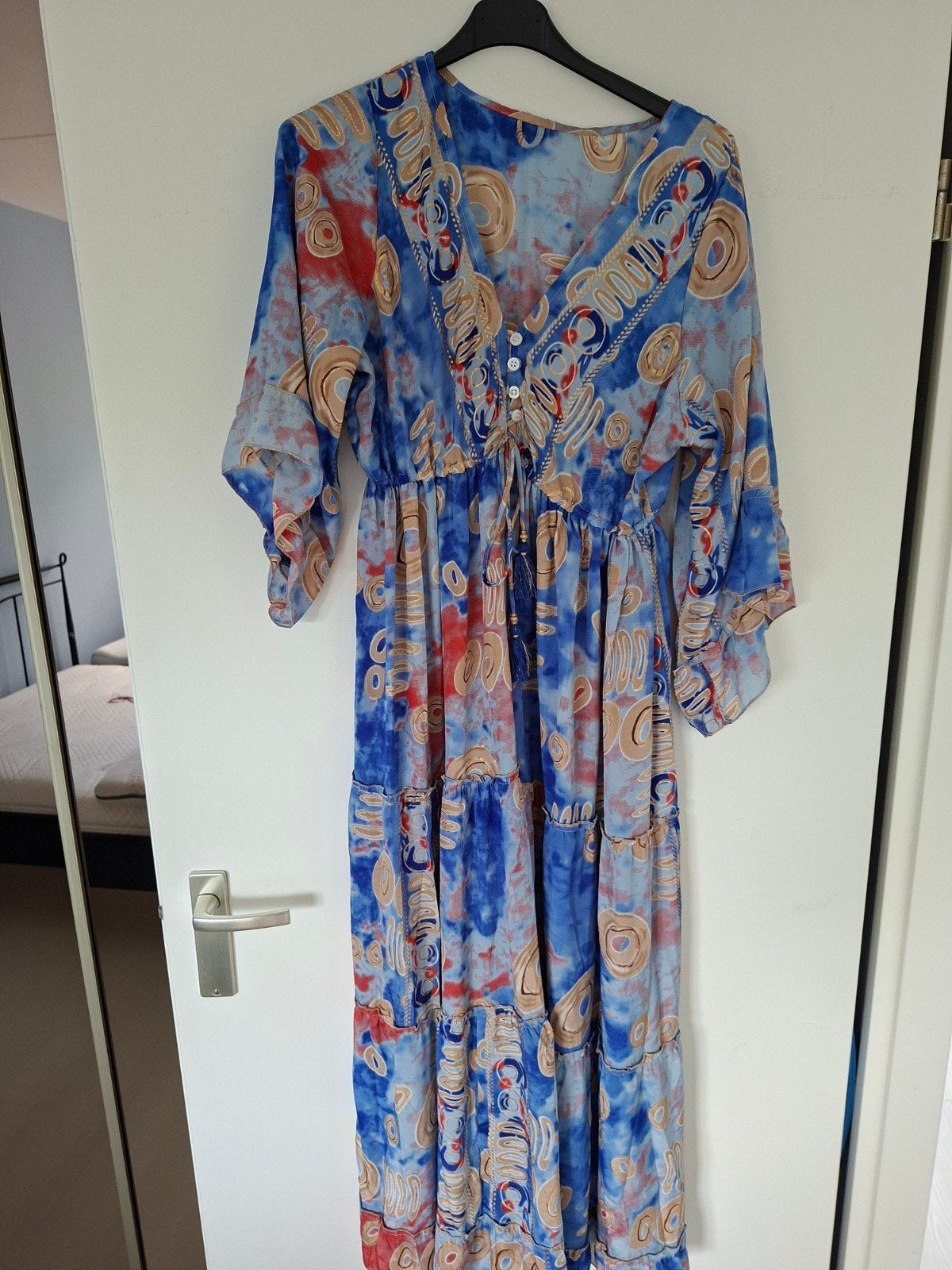 Nieuwe jurk...38 40 42 44, Kleding | Dames, Jumpsuits, Ophalen of Verzenden, Nieuw, Maat 38/40 (M), Groen