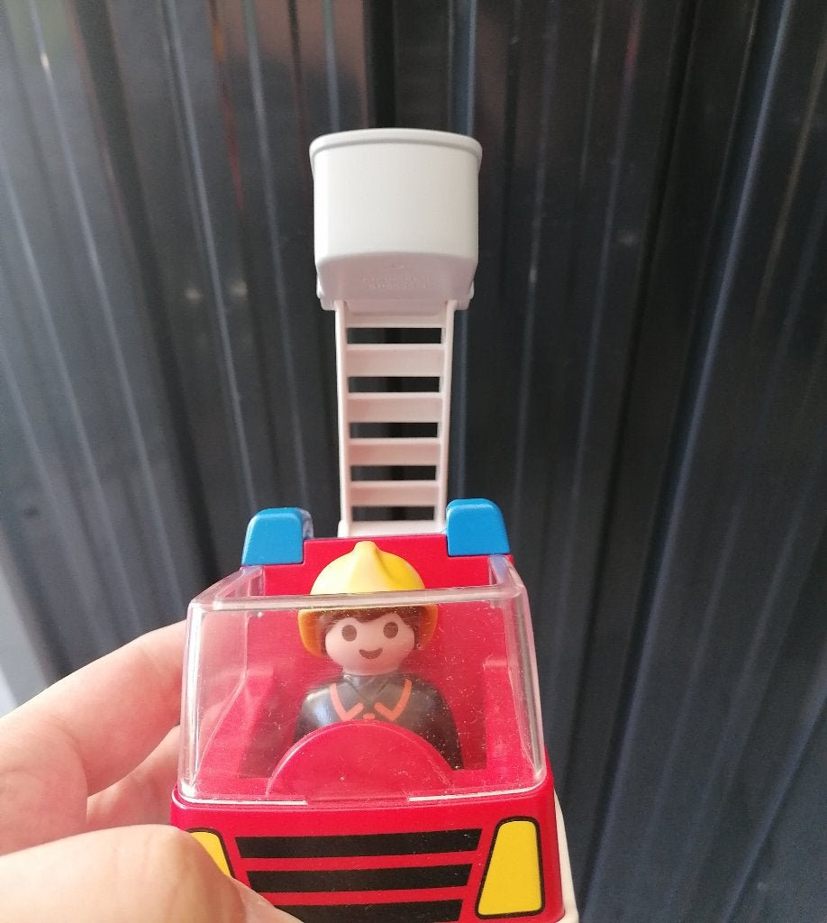 Playmobiel brandweer auto, Kinderen en Baby's, Speelgoed | Playmobil, Ophalen of Verzenden, Zo goed als nieuw
