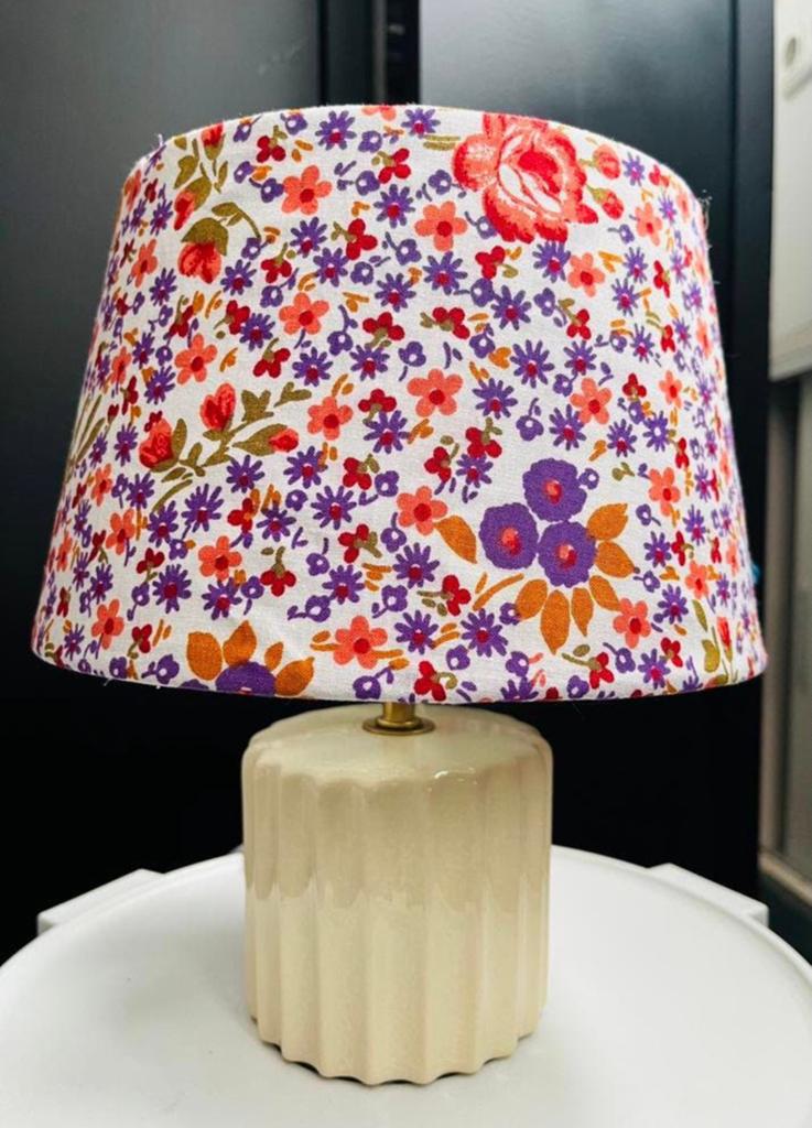 Sfeervolle bloemen lampenkap NIEUW, Ophalen of Verzenden, Zo goed als nieuw