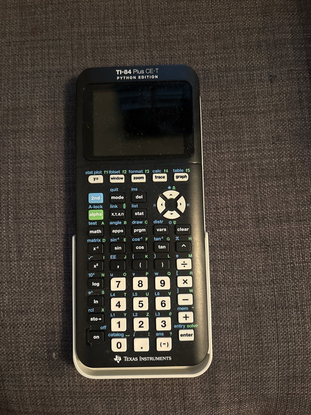 Grafische rekenmachine TI-84 PLUS CE-T python edition, Diversen, Ophalen of Verzenden, Grafische rekenmachine, Zo goed als nieuw