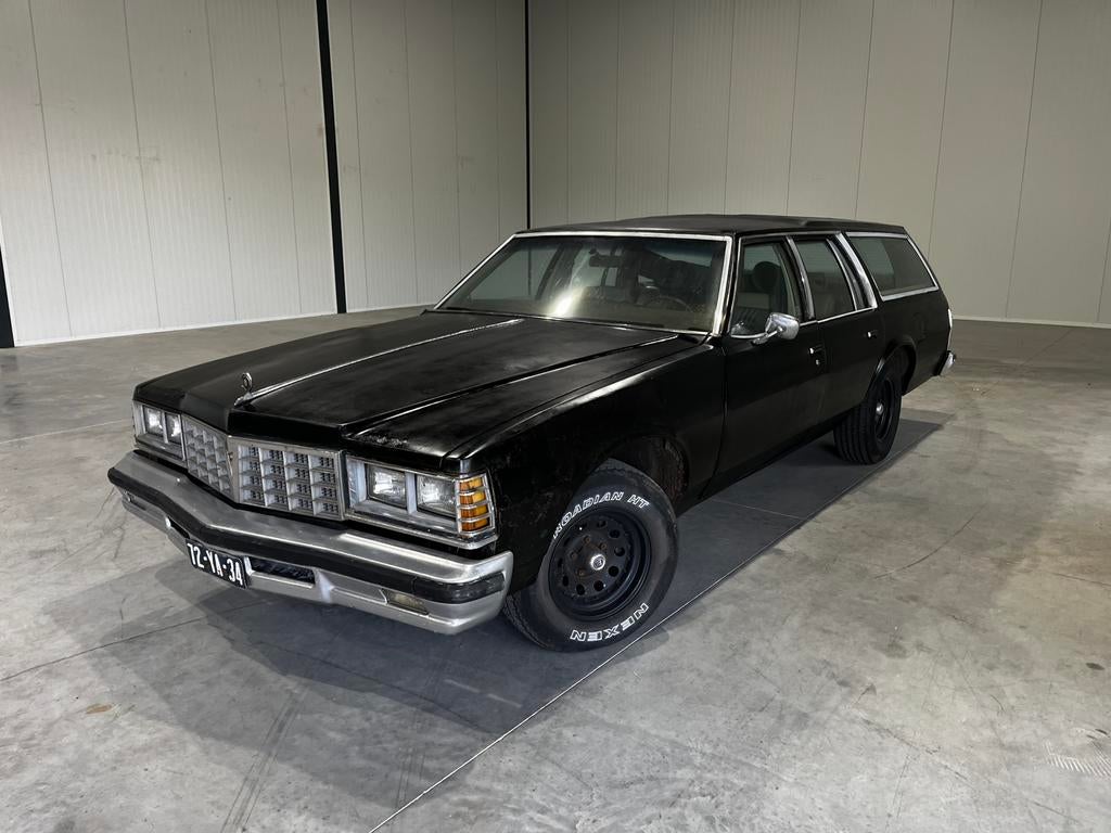 Pontiac grand safari Chevrolet Caprice  lpg belastingvrij!, Auto's, Achterwielaandrijving, Blauw, 300 pk, Particulier