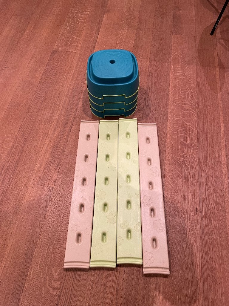 Behendigheidsparcours kleutergym 2-6 jaar, Ophalen, Gebruikt