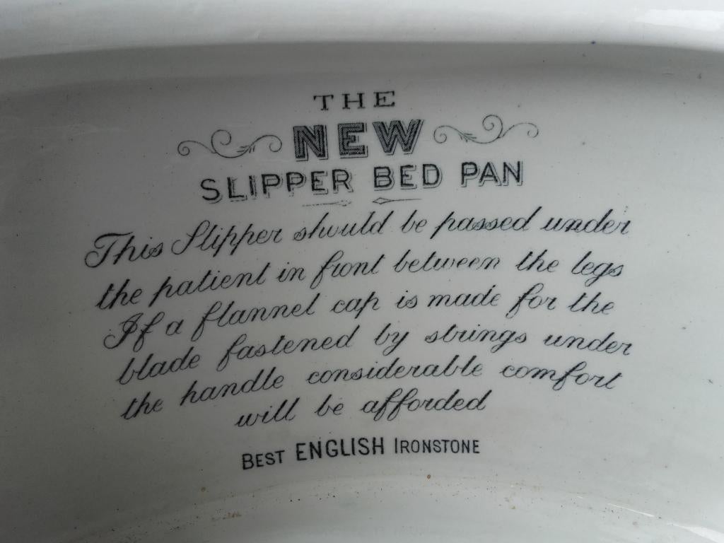 Mooie oude medische ondersteek uit Engeland van porselein., Ophalen of Verzenden