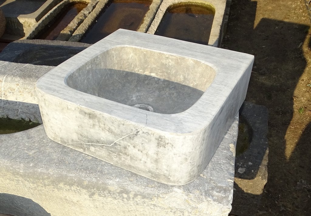 kleine arduinen gootsteen wasbak lavabo, Antiek en Kunst, Curiosa en Brocante, Ophalen