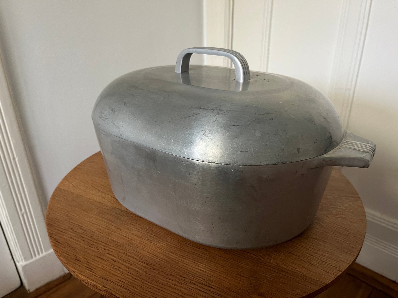 Vintage Wagner Ware Sidney Magnalite 4265-P Braadpan, Gebruikt, Braadpan, Met deksel, Aluminium