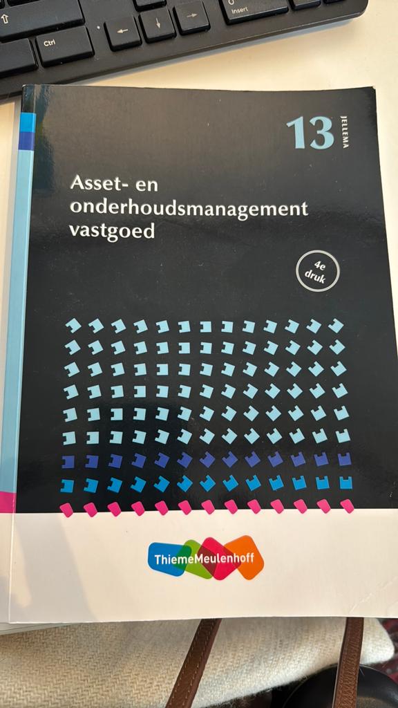 Asset- en onderhoudsmanagement vastgoed, Boeken, Ophalen of Verzenden, Zo goed als nieuw, Bouwkunde