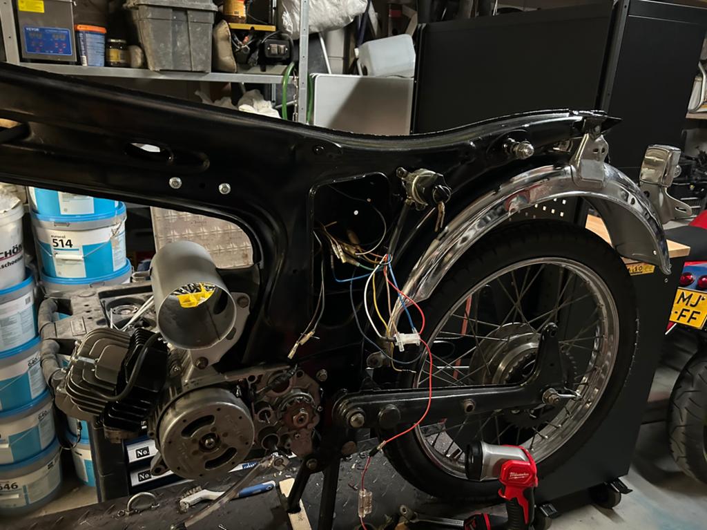 Yamaha fs1 frame gezocht 1971, Fietsen en Brommers, Brommeronderdelen | Oldtimers, Ophalen, Gebruikt, Frame, Yamaha