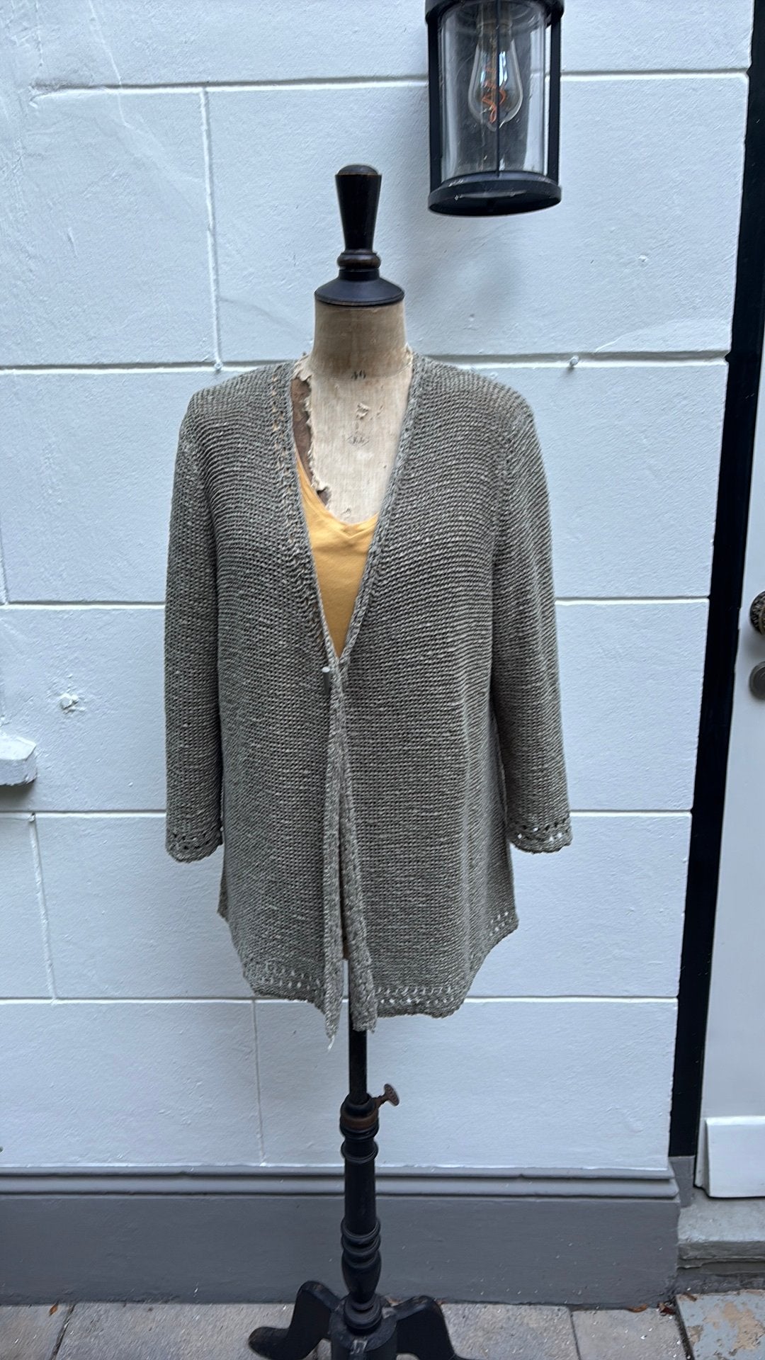 Gerry Weber olijfgoen vest D42 nieuw, Verzenden, Nieuw, Maat 42/44 (L), Groen