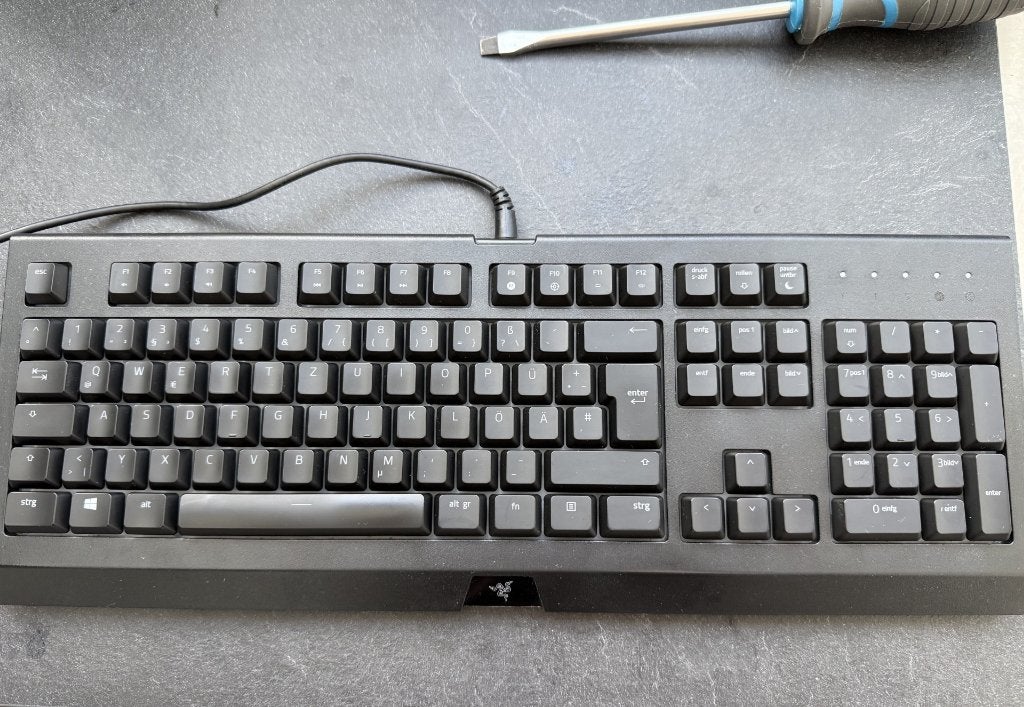 Razer Cynosa Chroma Keyboard [QWERTZ], Computers en Software, Gebruikt, Gaming toetsenbord, Ophalen of Verzenden, Razer