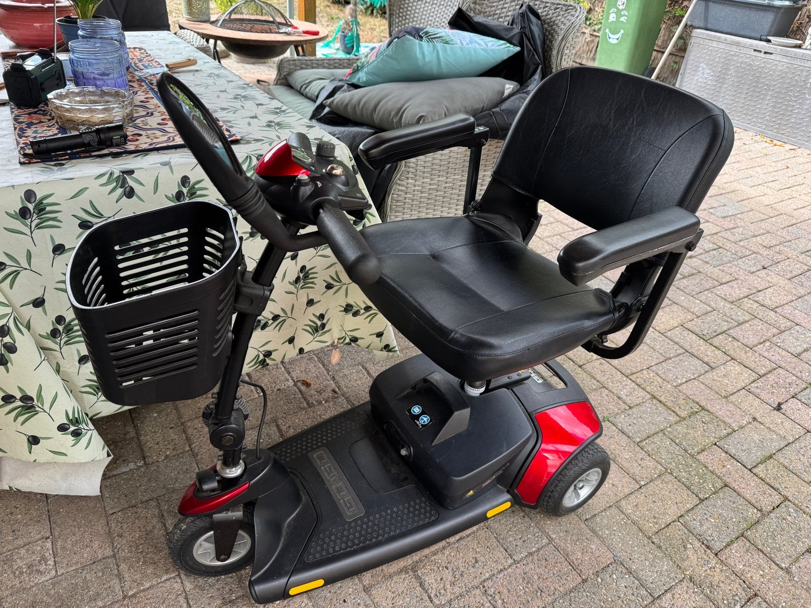 Opvouwbare Scootmobiel Pride GOGO Elite Traveller, Ophalen, 10 km/u of minder, Pride, 16 t/m 25 km