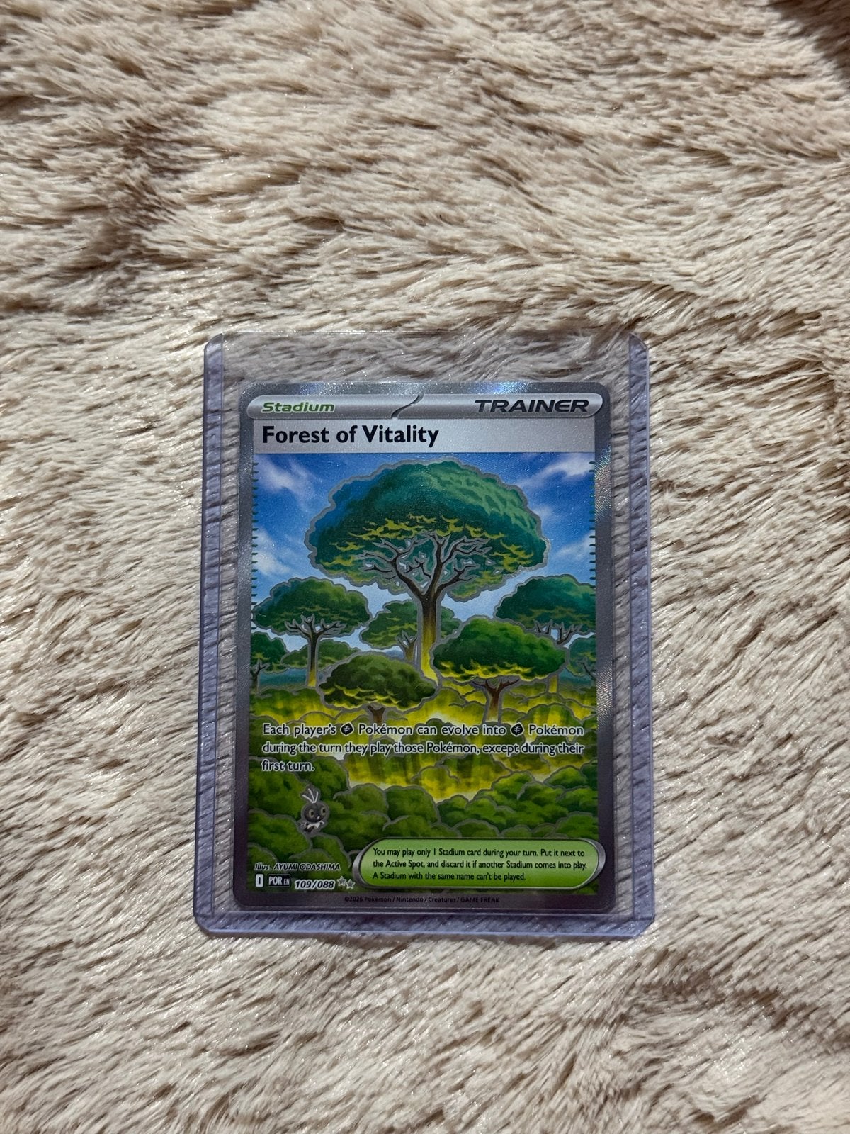 Forest of Vitality Trainer Kaart | 109/088 | Pokémon TCG, Ophalen of Verzenden, Nieuw, Losse kaart