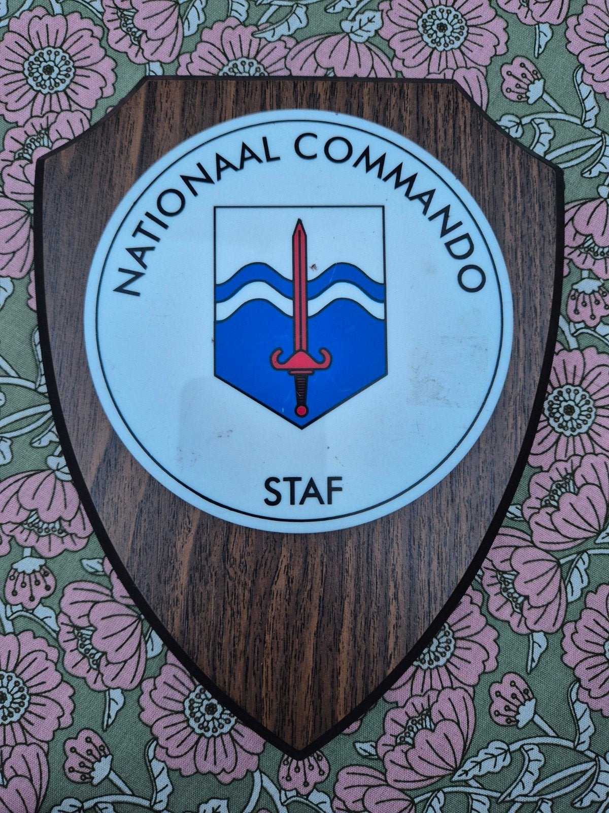 Wapenschild Nationaal Territoriaal Commando Staf NatCo, Verzenden, Landmacht, Nederland, Embleem of Badge