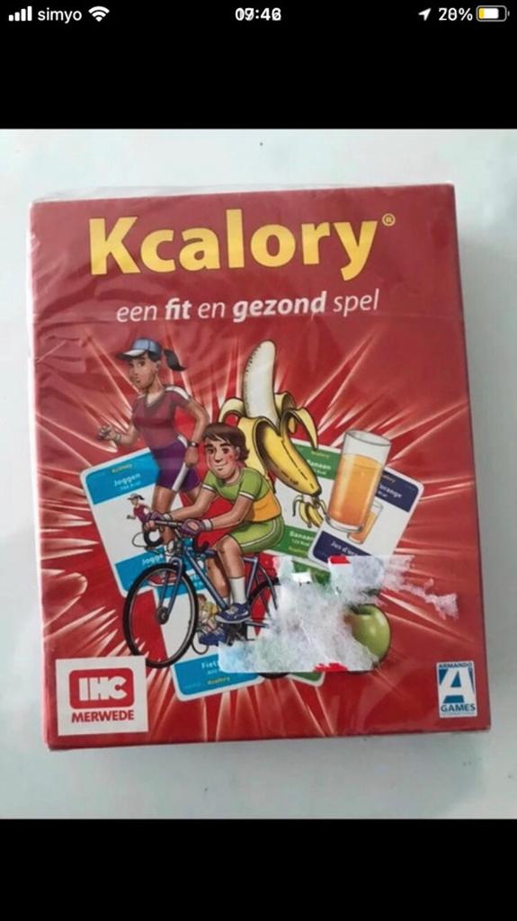 Kcalory nieuw in cellofaan, Ophalen of Verzenden, Zo goed als nieuw