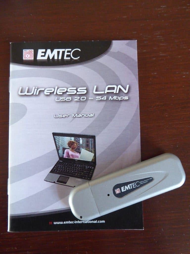 EMTEC EKCOW1200 WLAN Adapter/Dongle, Ophalen of Verzenden, Zo goed als nieuw, Router, Emtec