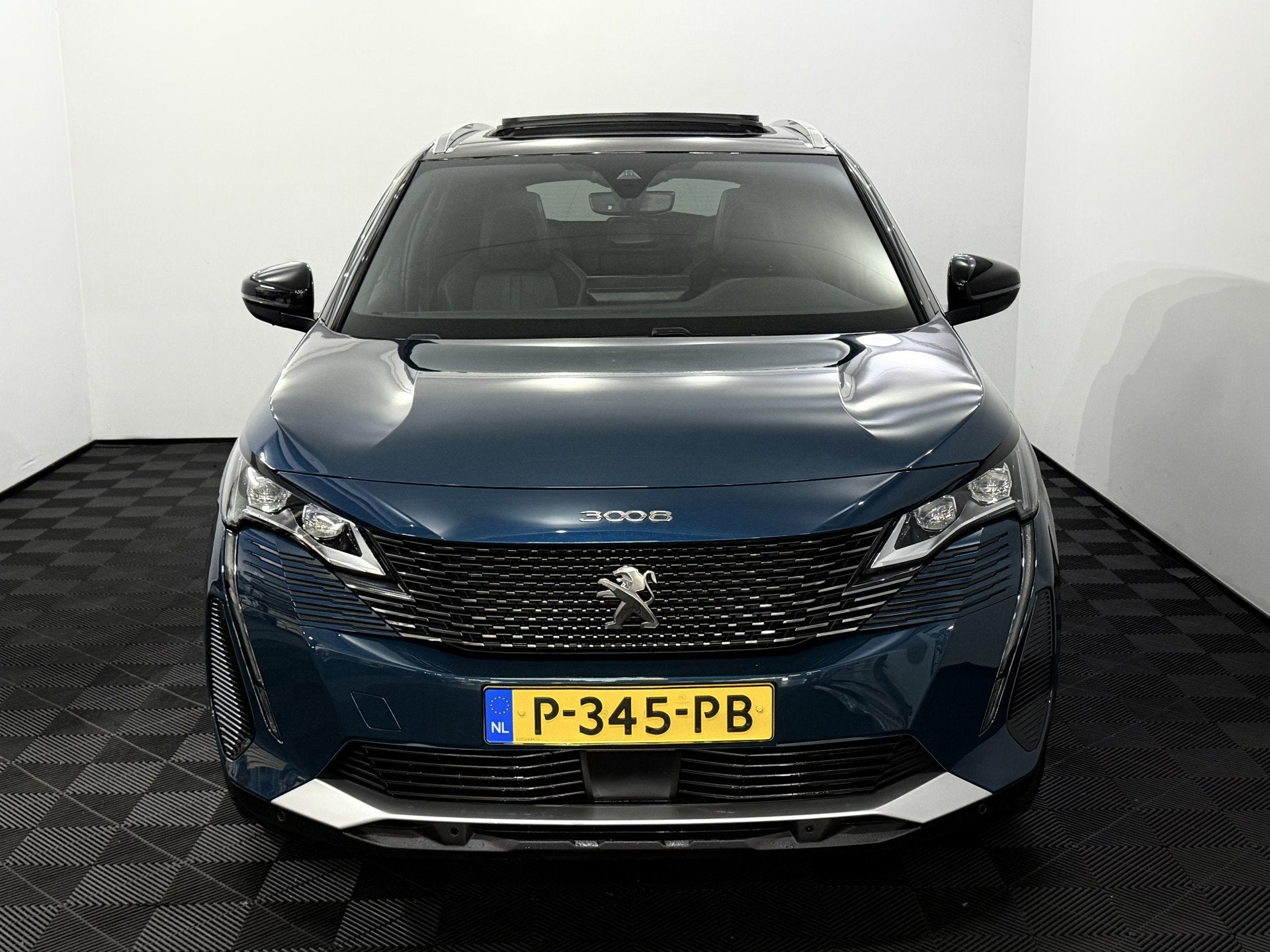 Peugeot 3008 1.2 PureTech GT Panoramadak, Camera, Navi, Keyl, Auto's, Gebruikt, 1199 cc, Blauw, Origineel Nederlands